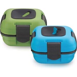 2pc BPA Free,Insulated Leak Proof Lunch Boxes for Adults and Kids,Cold and Hot